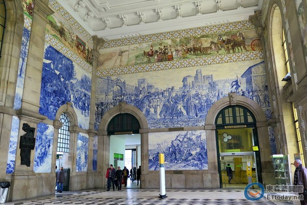 2万瓷砖铺成!葡萄牙「世界最美车站」 创出哈