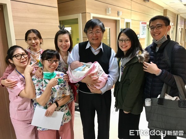 ▲懷孕換肝保住胎兒　她是台灣第一例。（圖／長庚醫院提供）