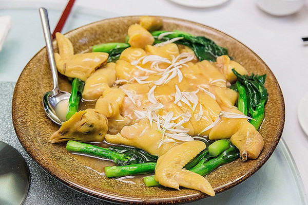 香港铜锣湾米其林一星料理 江南百花鸡居然不