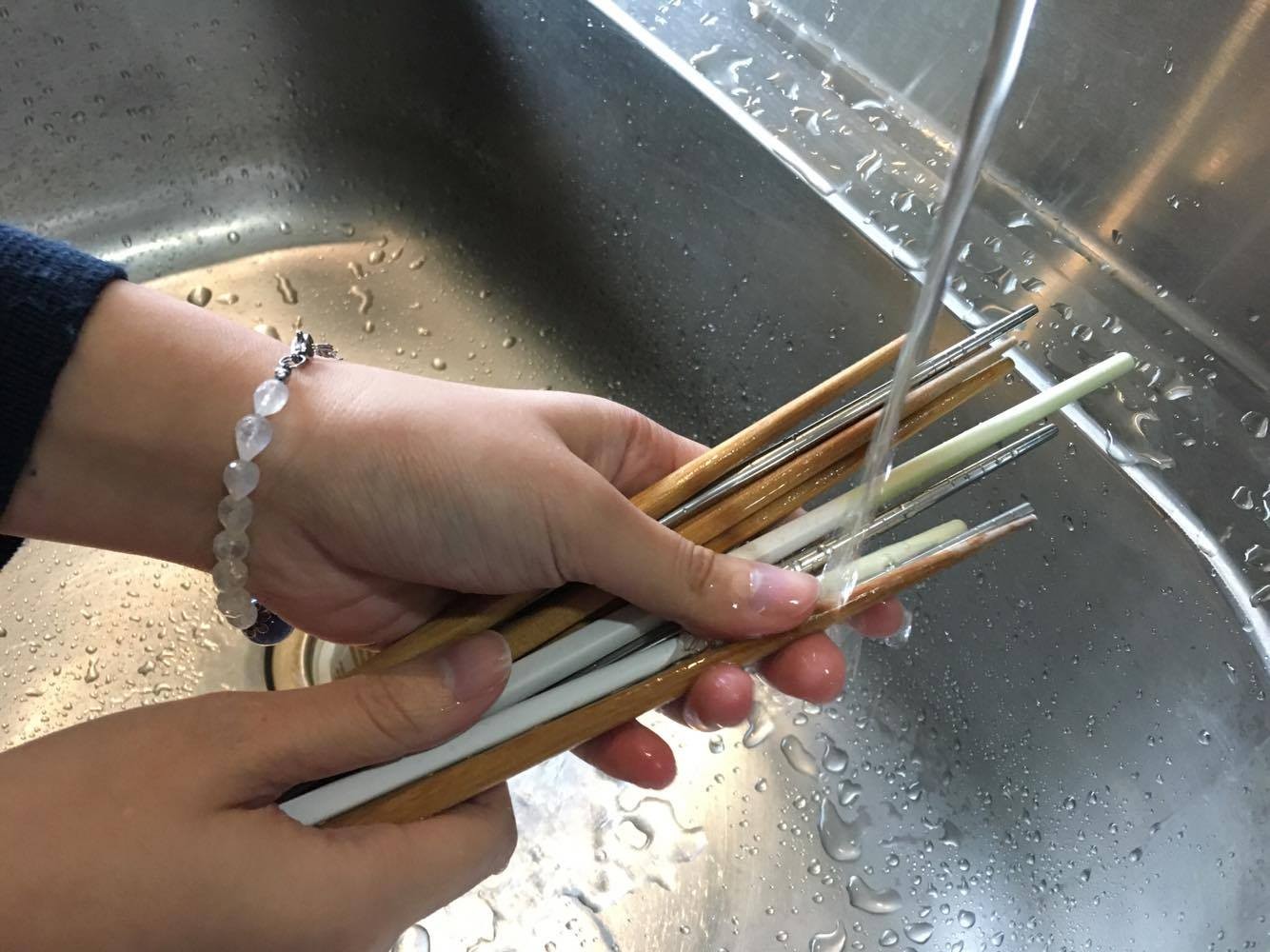筷子,洗筷子,不鏽鋼筷,木筷