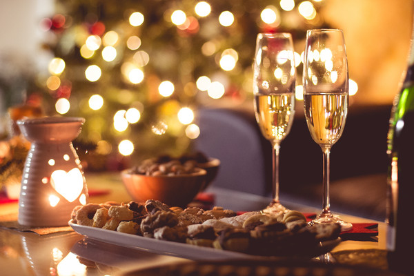 約會,聖誕節,燭光晚餐（圖／取自LibreStock網路）