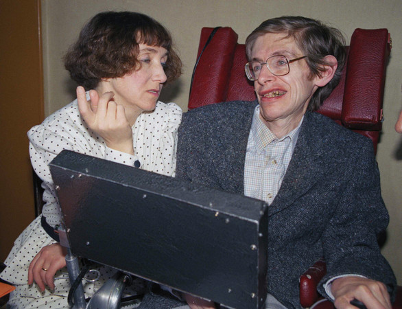 ▲▼史蒂芬霍金（Stephen Hawking）與第一任妻子潔恩（Jane）。（圖／達志影像／美聯社）