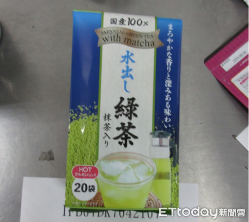 ▲頂好超市日本進口「冷泡綠茶」　遭驗出違規農藥氟大滅。（圖／食藥署提供）
