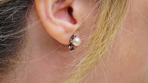 ▲▼耳環,耳洞,耳朵示意圖。（圖／取自免費圖庫pixabay）