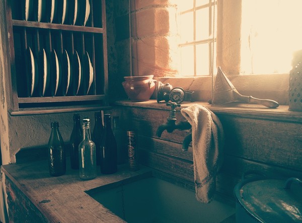 ▲抹布,廚房,洗手台,碗盤,家事。（圖／翻攝自pixabay）