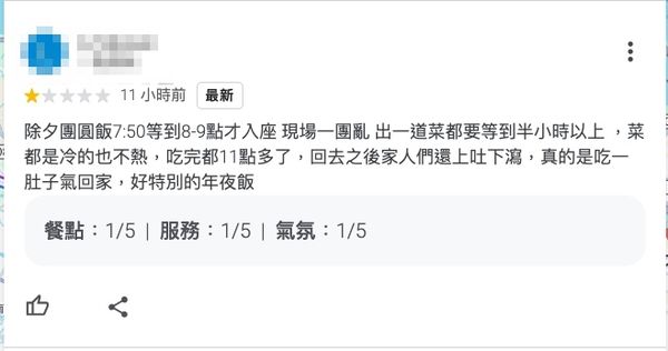 ▲▼三井日式料理團圓飯亂象。（圖／讀者提供，請勿隨意翻拍，以免侵權。）